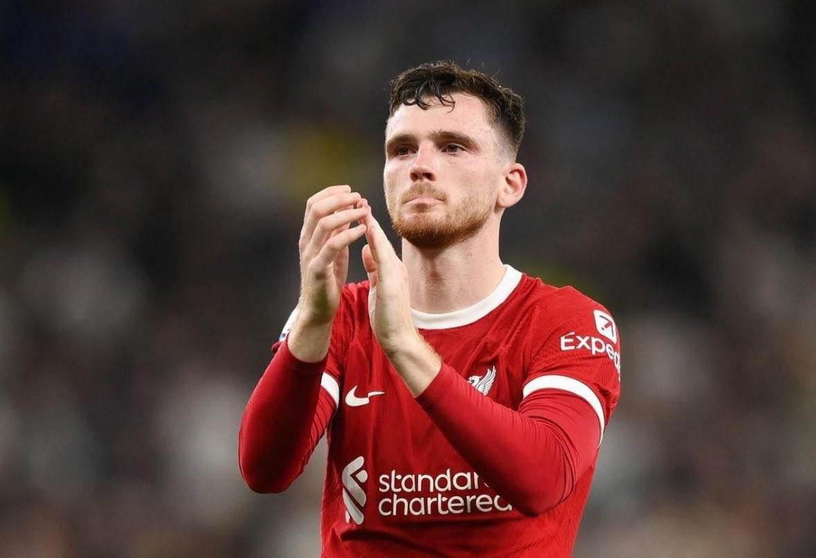 罗马诺：热刺和利物浦仍在谈罗伯逊的转会费